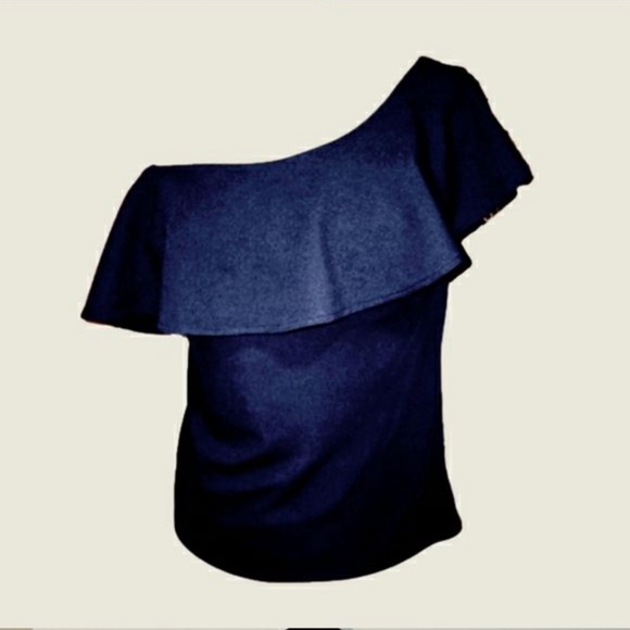 Banana Republic one shoulder top - Picture 2 of 5